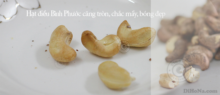 Các loại hạt điều