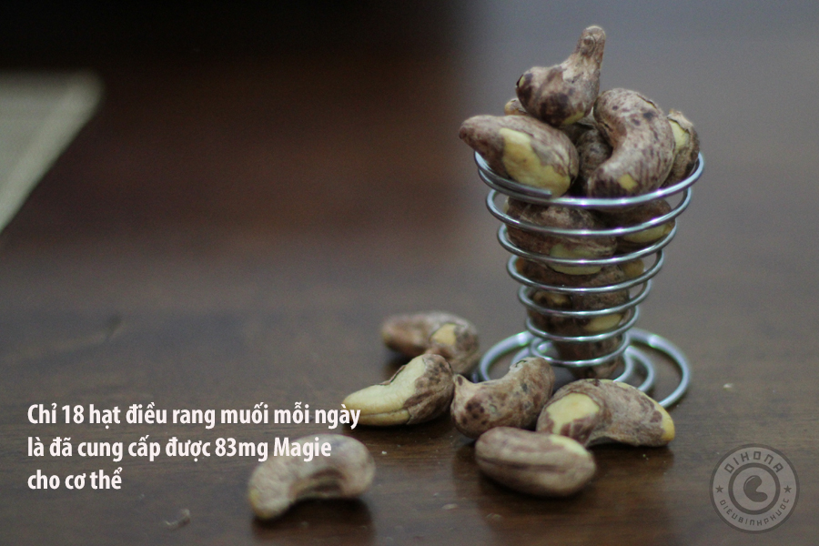 hạt điều rang muối